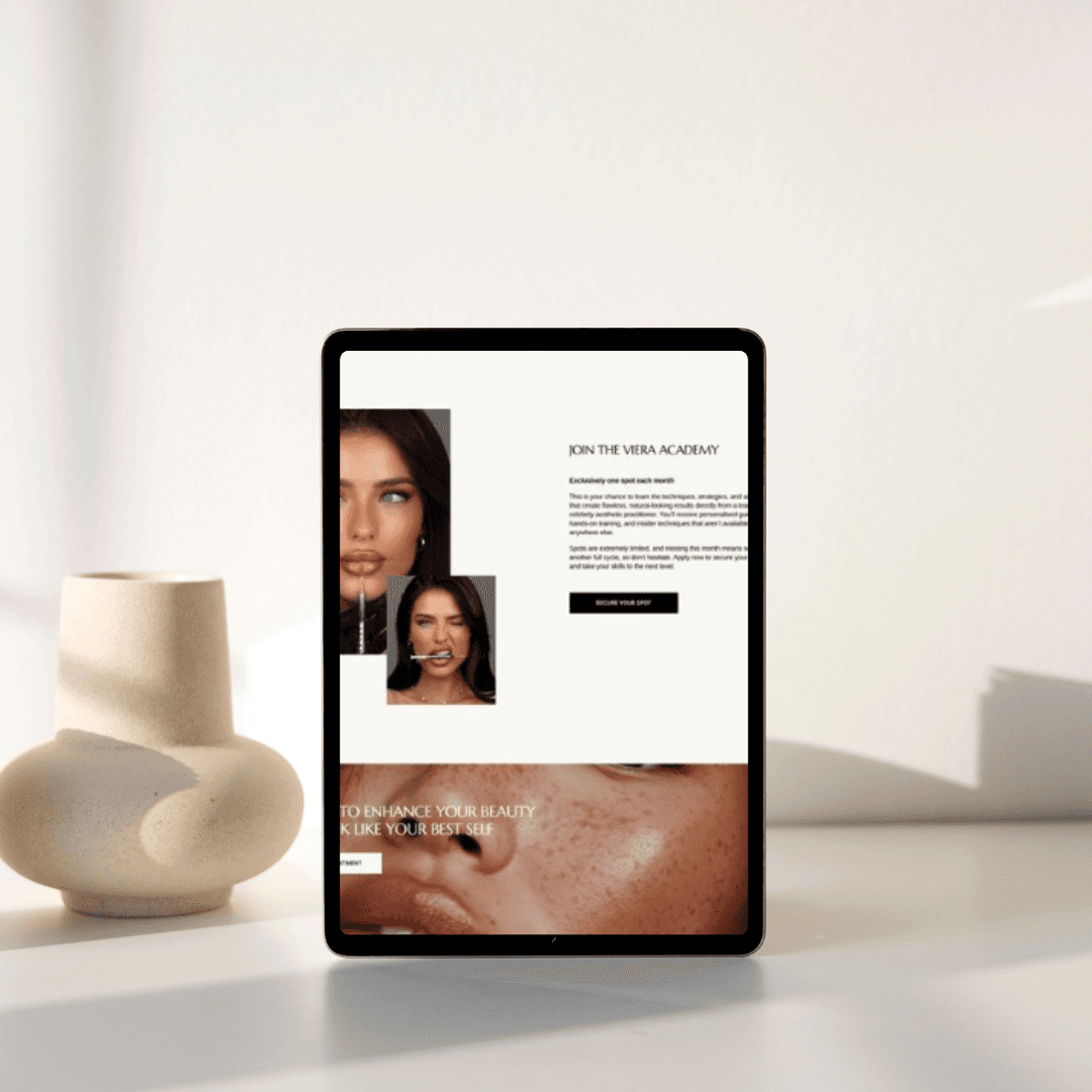medspa website design & local seo