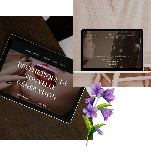 med spa website design